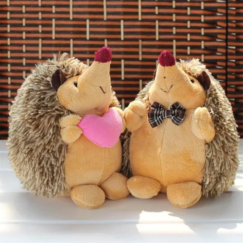 Vista 5 de A-cool 1 par de muñecas de peluche de 7 pulgadas de erizo