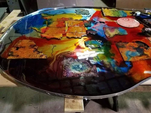 Vista 7 de Keda Alcohol Dye - Tinte líquido negro carbón, botella de 1 onza