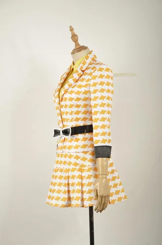 Vista 3 de Weixu Disfraz de cosplay de McNamara de Heather The Musical Rock McNamara para mujer, traje de uniforme escolar