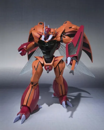 Vista 3 de TAMASHII NATIONS Bandai Robot Spirits Leprechaun Dunbine Figura de acción