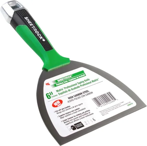 Vista 2 de USG Sheetrock Juego de 4 cuchillos de cinta para paneles de yeso de 8"-10"- 12" Pro Series con cuchillo de acero al carbono de matriz de 6