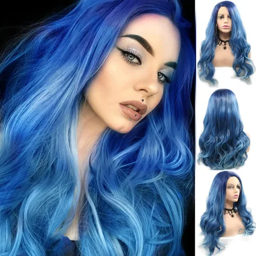 Vista 42 de 613 Peluca rubia realista sin pegamento con encaje frontal, peluca ondulada larga para mujeres blancas, 613 HD con encaje frontal, línea de cabello
