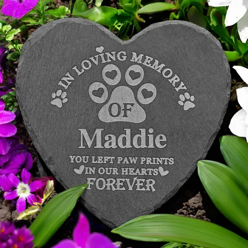 Vista 14 de Piedras conmemorativas para mascotas para gatos, regalos para gatos por pérdida de gato, regalo de condolencia, regalo conmemorativo por duelo