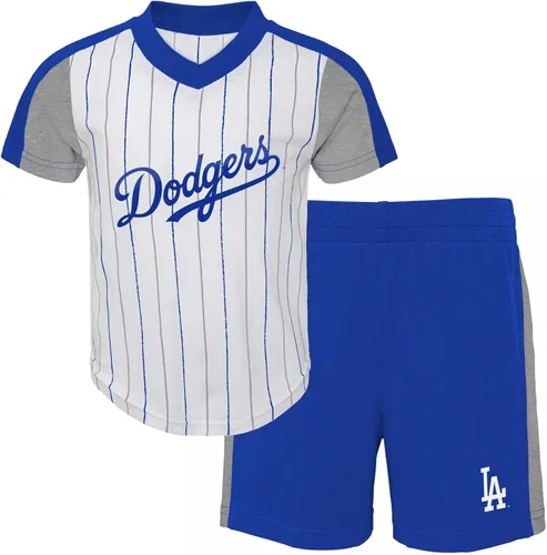 Vista 10 de Outerstuff MLB Kids 4-7 The Line Up - Juego oficial de camiseta y pantalones cortos de manga corta (2 piezas)