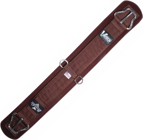 Vista 4 de Professional's Choice SMX VenTECH Western Cinch - Cincha transpirable con forro de neopreno antideslizante y herrajes de acero inoxidable