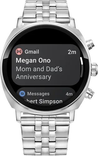 Vista 9 de Citizen CZ Smart PQ2 - Reloj inteligente unisex de 1.614 in con aplicación YouQ con IBM Watson® AI y NASA Research, Wear OS por Google, recursos