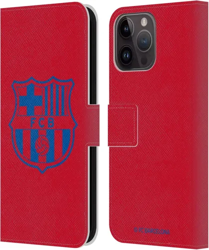 Vista 94 de Head Case Designs Funda de piel con licencia oficial del FC Barcelona Barca Crest Patterns, tipo cartera, compatible con Apple iPhone 11