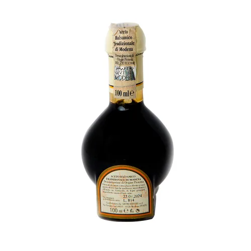 Vista 3 de Vinagre balsámico de Modena Traditional, de 12 años, certificado DOP Mejor puntaje en el The Consortium of Modena Aceto Balsamico Tradizionale