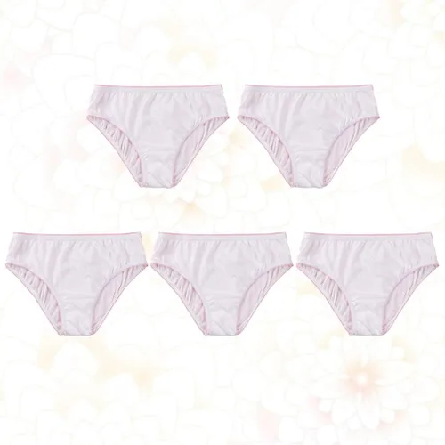 Vista 8 de SUPVOX Calzones De Mujer De Algodon 5 piezas Bragas de maternidad desechables para mujer, ropa interior de algodón suave para embarazo, posparto