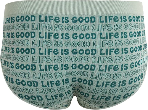 Vista 5 de Life is Good Ropa interior para mujer - Calzoncillos hipster sin costuras (paquete de 3)