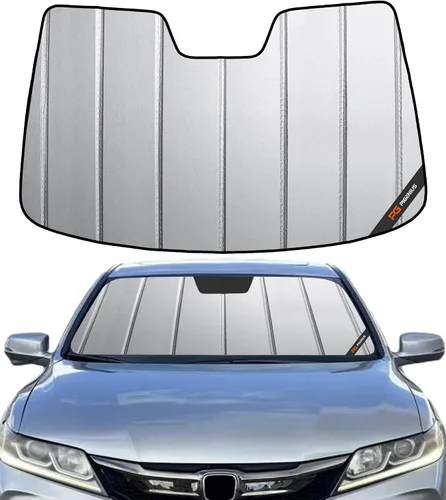 Vista 20 de Parasol para parabrisas Pigenius para Honda Accord 2023-2026, parasol personalizado para ventana delantera - Cuero