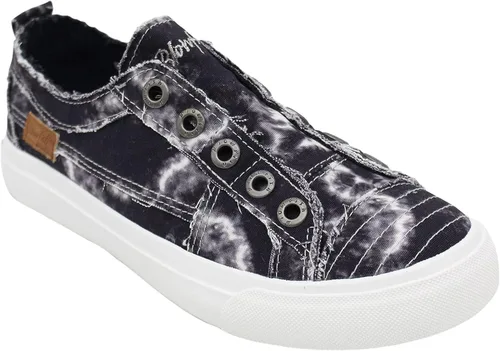 Vista 64 de Blowfish Malibu Maxine Zapatilla de deporte para mujer Ahi Tuna Smoked - Lienzo de 16 onzas