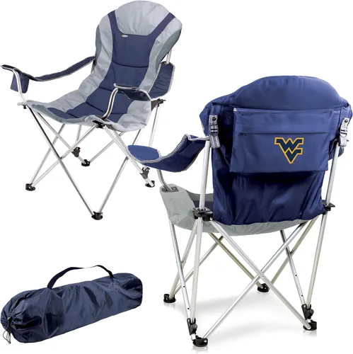 Vista 66 de Picnic TIME NCAA Arkansas Razorbacks Reclining Camp Chair - Beach Chair for Adults - Sports Chair with Carry Bag
