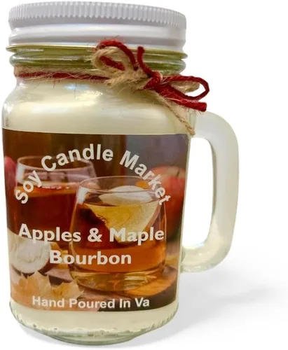 Vista 89 de Velas perfumadas de soja Velas hechas a mano y altamente aromáticas que queman hasta 85 horas en tarro de cristal, perfectas para decoración