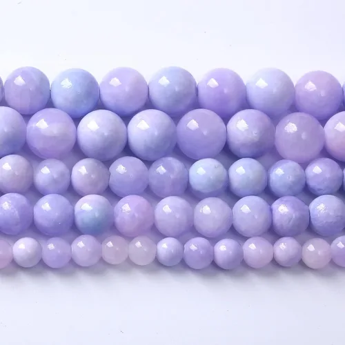 Vista 16 de 45 Cuentas de Piedra Natural de 5⁄16 Pulgadas (8 mm) con Cuentas de Amazonita Azul para Hacer Joyería AAA Redondas Cuentas Sueltas Piedras