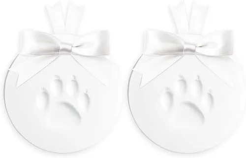 Vista 12 de Reece Studio My Little Print Baby Handprint or Footprint Clay Keepsake Tin Arcilla no tóxica segura para bebés, sin mezclar ni hornear manualidades