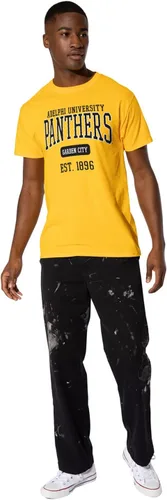 Vista 4 de LOGOVISION Colección de camisetas de algodón de manga corta unisex para hombres y mujeres Universidad de Adelphi