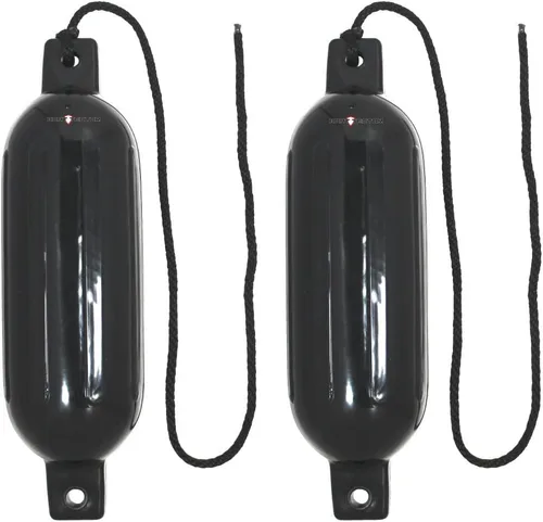 Vista 5 de Extreme Max 3006.7375 BoatTector Defensa Inflable Value Paquete de 2 - 4.5" x 16", Negro