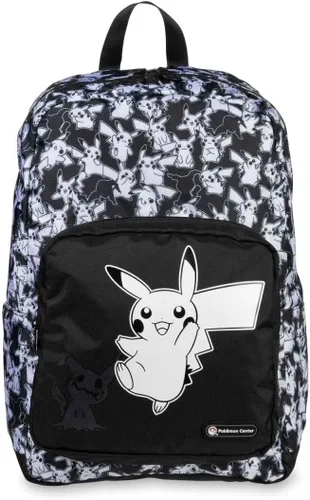 Vista 2 de Pokémon Center Pikachu y Mimikyu Allover Pokémon Fundamentals Daypack, Multi colorido, Moderno