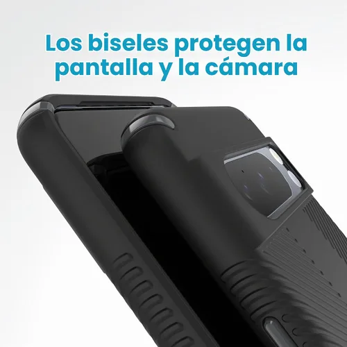 Vista 5 de Speck Funda para Google Pixel 8 Pro, agarre de protección contra caídas, resistente a los arañazos, funda suave al tacto para Google Pixel 8 Pro