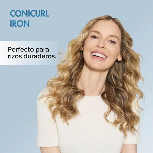 Vista 4 de BabylissPRO Nano Titanium Rizador y varita rizadora Combo de 1 pulgada Conicurl para rizos y tipos de cabello de larga duración