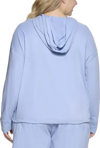 Vista 4 de Calvin Klein Sudadera con capucha para mujer de talla grande
