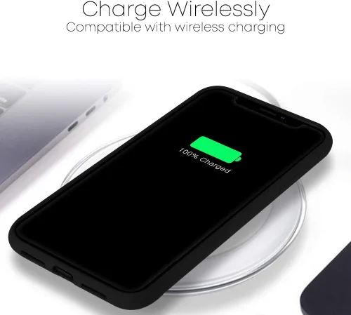 Vista 5 de GOOSPERY Funda de silicona líquida para Apple iPhone 11 Pro (5.8 pulgadas) Jelly Rubber Bumper Case con forro de microfibra suave (negro)