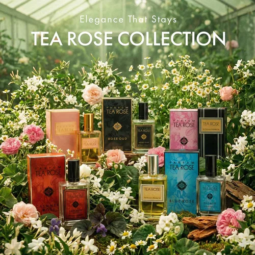Vista 9 de Perfumer's Workshop Tea Rose para mujer - 3.4 oz Eau De Toilette Spray