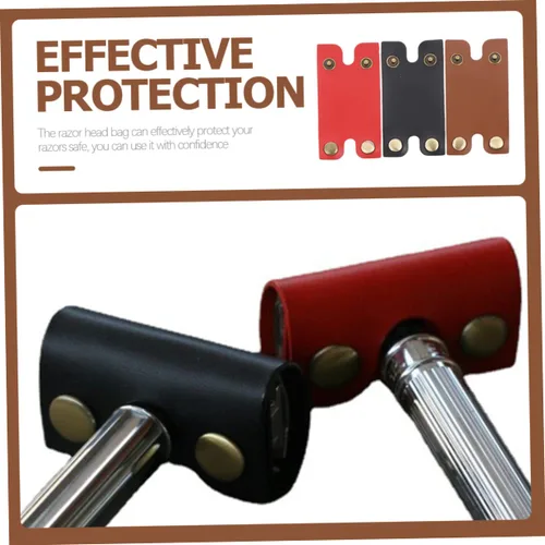 Vista 6 de FRCOLOR 12 piezas de afeitadora de seguridad maquina de afeitar para hombre maquina de afeitar para hombre Razor cabeza afeitadora para hombres