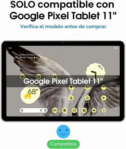 Vista 2 de amFilm Paquete de 2 protectores de pantalla para tableta Google Pixel de 11