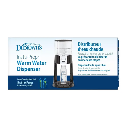 Vista 14 de Dr. Brown's Insta-Prep - Dispensador de agua caliente para preparar al instante la botella de fórmula del bebé, tanque de vidrio de gran capacidad