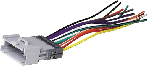 Vista 7 de Scosche GM05B Arnés de cableado de radio de coche compatible con vehículos GM, Suzuki y Toyota seleccionados 2000-2012 no amplificados - Adaptador
