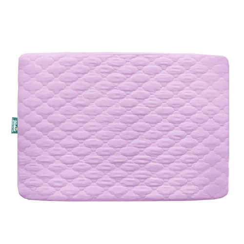 Vista 8 de Sábana impermeable para Pack 'n Play acolchada, protector de sábana de 39 x 27 pulgadas, compatible con colchones para bebés plegables y cunas