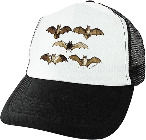 Vista 2 de Vintage Retro Anatomical Bats Trucker Hat