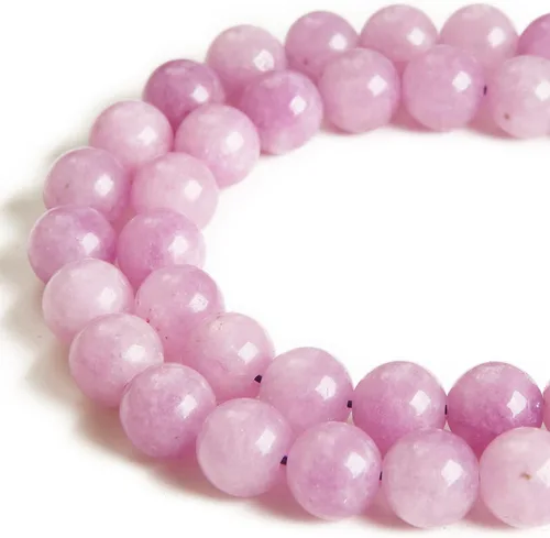 Vista 44 de 60 piezas de cuentas de turquesa africana natural de 6 mm, cuentas de piedras preciosas naturales, cuentas sueltas redondas para hacer joyas