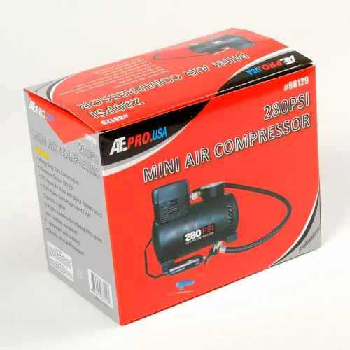 Vista 2 de ATE Pro. USA - Mini compresor de aire de 280 PSI, mini compresor de aire portátil El inflador de neumáticos se conecta a tu vehículo