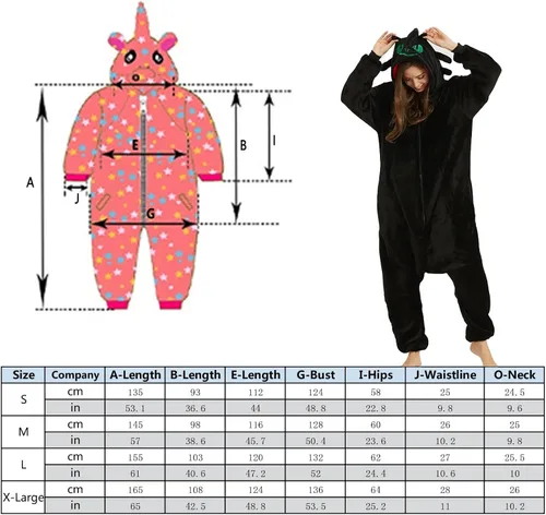 Vista 2 de Pijama sin dientes, disfraz de franela de tren de dragón de Navidad, disfraz de invierno de felpa, pijamas para cosplay, para familia, mujeres