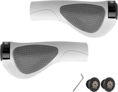 Vista 8 de GORIX Bicicleta Ergo Grips Bar End Cycle Lock en manillar Bicicleta de montaña MTB (GX-D2 (Edición Global)) Negro