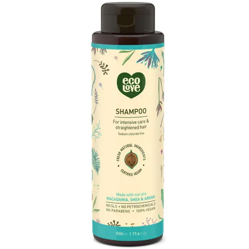 Vista 8 de ecoLove - Champú natural, sin lauril sulfato de sodio, vegano y libre de crueldad, champú seco natural para mujeres, zanahoria y calabaza orgánicas
