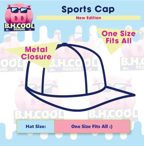 Vista 3 de BH Cool Designs tiene Clam Chowder - Gorra de béisbol para hombre suave y cómodo
