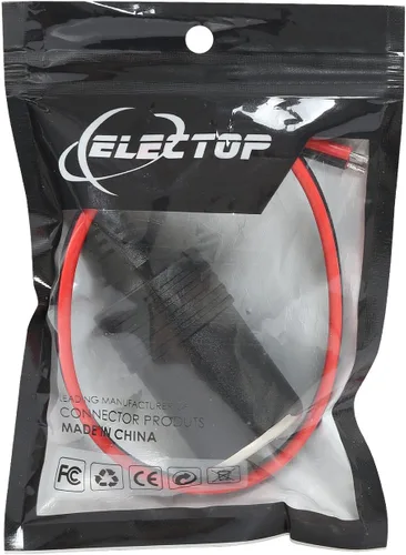 Vista 7 de ELECTOP Cargador de Coche para Encendedor de Cigarrillos, Conector Hembra, Cable de Adaptador