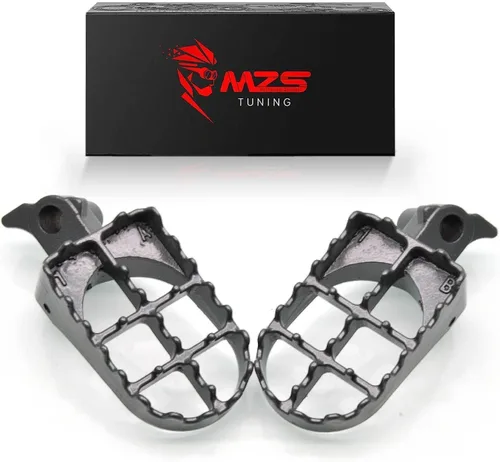 Vista 22 de MZS Estriberas eléctricas para motocross compatibles con X3 XXX MX3 MX4 MX5, estriberas Ebike MX más anchas reposapiés resto pedal CNC aluminio negro