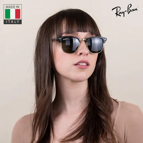 Vista 26 de Ray-Ban RB3016 CLUBMASTER CLASSIC - Gafas de sol de forma cuadrada con kit oficial de gafas