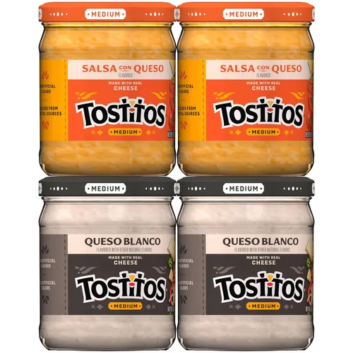 Vista 9 de Tostitos, Salsa gruesa media, 15.5 onzas (paquete de 4)