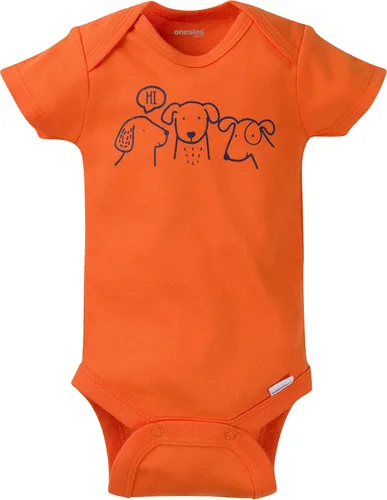 Vista 3 de Onesies Brand baby-boys 8-pack Short Sleeve Mix & Match Bodysuits