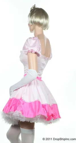 Vista 2 de Leg Avenue, disfraz de princesa rosa para mujer.