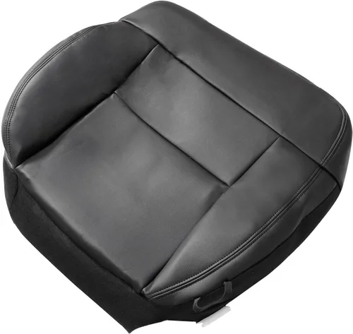 Vista 6 de Priprilod Funda de Reemplazo de Asiento de Cuero Negro para Lado del Conductor Compatible con Ford F150 Lariat 2004 2005 2006 2007 2008