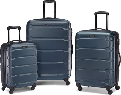 Vista 6 de Samsonite Omni PC - Maleta extensible rígida, verde azulado