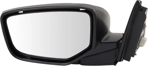 Vista 172 de TRQ Espejo plegable con calefacción eléctrica del lado del conductor con indicador de punto ciego pintura a juego negro liso compatible con Kia