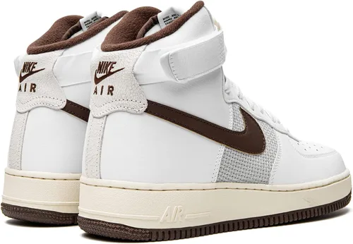 Vista 3 de Nike Hombres Air Force 1 High '07, Blanco, Negro